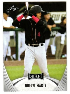 2021 Noelvi Marte Leaf Draft Rookie - Seattle Mariners - Image 1 of 2