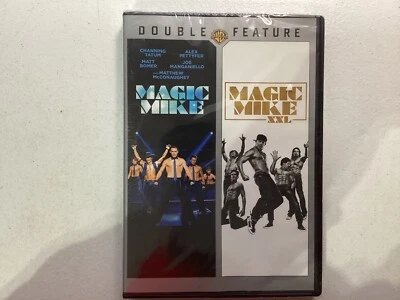 Double Feature Magic Mike XXL DVD 2017 Sealed  R Channing Tatum Kevin Nash - Image 1 of 2