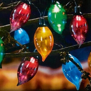 Set 40 Large Flame Lights with 80 Multi-Coloured LEDs Premier - Picture 1 of 2