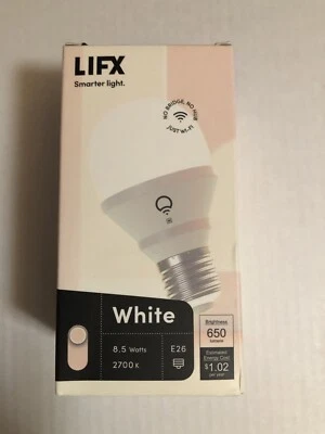 LIFX Wi-Fi Smart LED Light Bulb Works with Alexa Brightness 650 Lumens E26 8.5W - Image 1 of 4