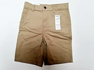 Sonoma Jungen Shorts vorne flach hellbraun verstellbarer Bund Größe 7 neu Baumwolle - Bild 1 von 9