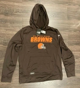 Cleveland Browns New Era Hoodie Sweatshirt NFL Combine Authentic New With Tags - Picture 1 of 1