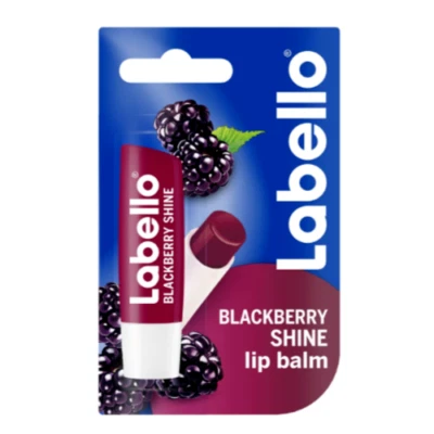 New Labello Lip Care Blackberry Shine Stick 4.8 g x 2 | Free Shipping Worldwide - Image 1 of 4