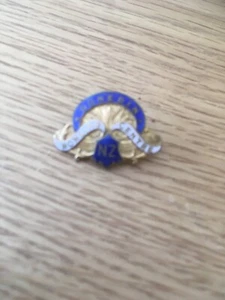 DUNEDIN BOWLING CENTRE NEW ZEALAND 1950s BOWLING BADGE VGC - Picture 1 of 2