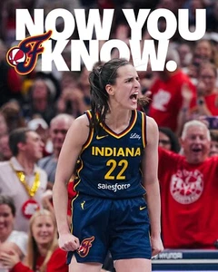 Caitlin Clark Rookie  WNBA Indiana Fever 8x10 ALL-STAR - Picture 1 of 1