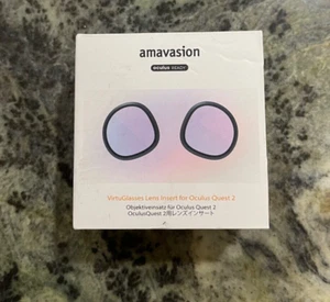 VirtuGlasses Lens Insert for Oculus Quest 2, Amavasion VR Myopia Glasses - Picture 1 of 5