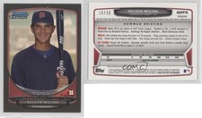 2013 Bowman Draft Draft Picks Chrome Black Refractor /35 Nelson Molina #BDPP76