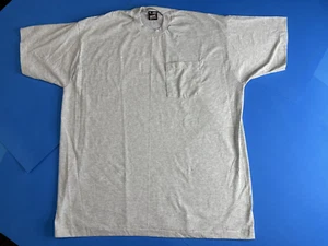 Vtg 1980s 1990s Fruit Of The Loom Best Made In USA Blank Grey T-Shirt 2XL NEW - Picture 1 of 14