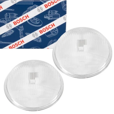 2x BOSCH H4 Scheinwerferglas Streuscheibe für PORSCHE 911 964 91163192702 - Bild 1 von 3