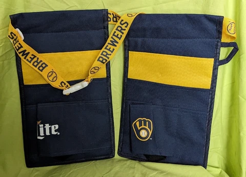 2022 MLB MILWAUKEE BREWERS TAILGATING TOOL BELT SGA MILLER  LITE  BEER HOLDER Cover