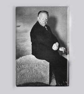 ALFRED HITCHCOCK / TOMBSTONE - 2"x3" POSTER MAGNET (horror movie birds psycho) - Picture 1 of 2
