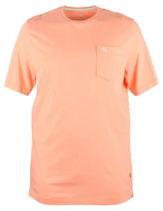 Tommy Bahama TR210949 Men's Bali Skyline Short Sleeve T-Shirt, Passion Peach, M. - Picture 1 of 2