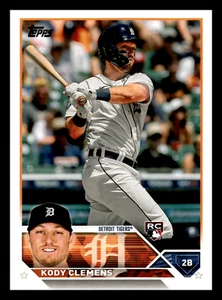 Kody Clemens 2023 Topps RC Rookie #176 Centered Mint Detroit Tigers - Picture 1 of 2