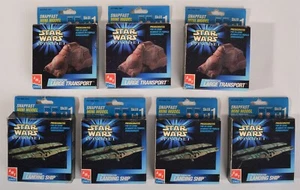Lot of Seven (7) - AMT/ERTL - EP1 - Star Wars - MINI MODELS (2 different) - Bild 1 von 4