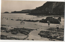 Real Photograph Postcard Rhode Wood Beach Saundersfoot Salmon Series