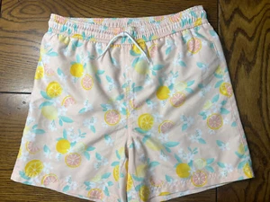 NWT Janie and Jack Spring Break Edit Citus Floral Swim Trunks Boys Shorts Sz 10 - Picture 1 of 3