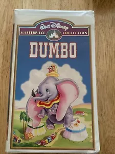 Walt Disney's Dumbo 1998 VHS Masterpiece Collection Clamshell Vintage Movie - Picture 1 of 4