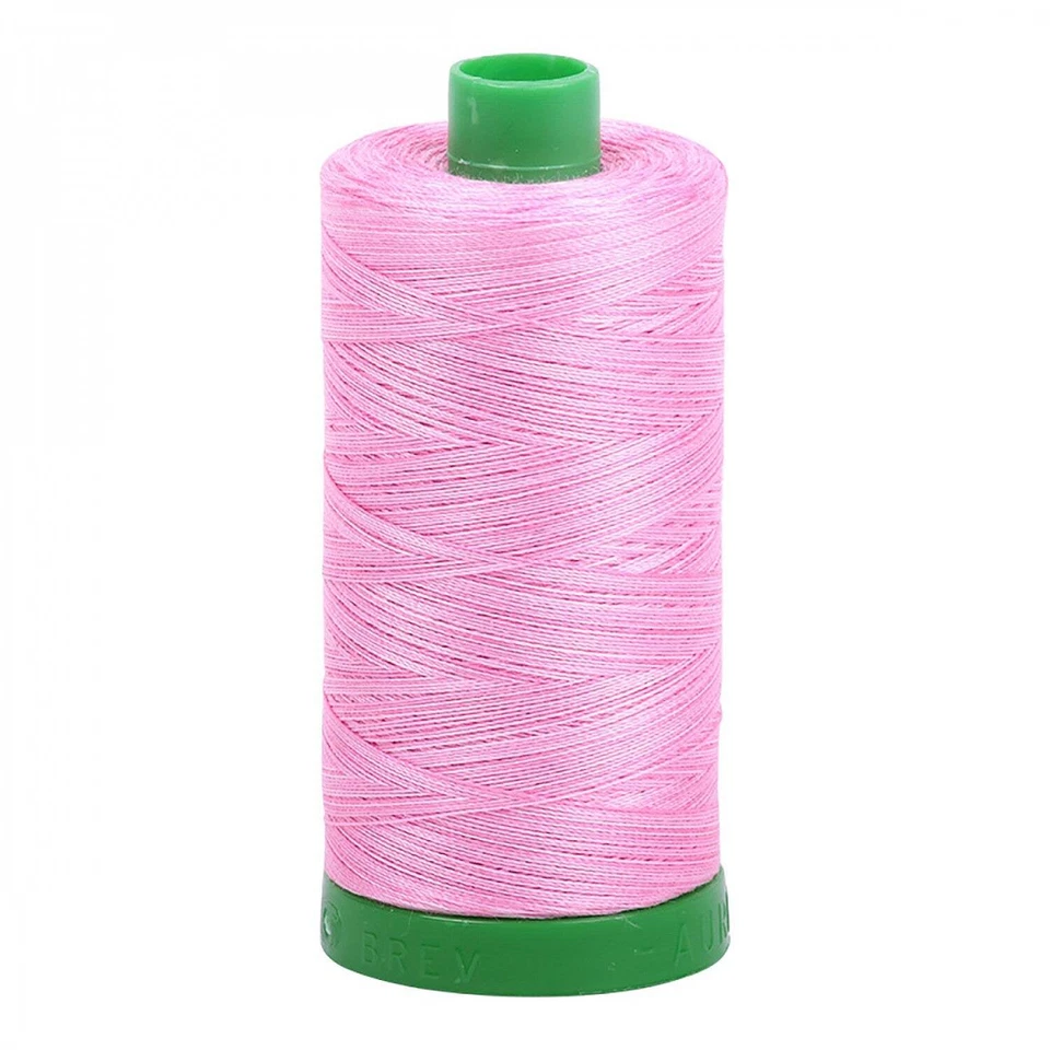 A1140-3660 Mako Cotton Embroidery Thread 40wt 1094yds Variegated Pink - Image 1 of 1