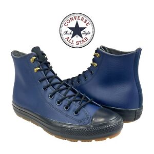 Converse | Mens 9.5 | Dark Blue Chuck Taylor All Star Winter HI Top Sneaker