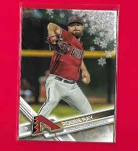 2017 Topps Holiday Wal-Mart ROBBIE RAY Metallic Snowflake Diamondbacks #HMW11 - Picture 1 of 2