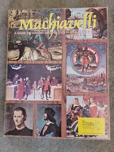 Avalon Hill MACHIAVELLI Combat & Politics in Renaissance Italy- 1980 complete - Picture 1 of 9