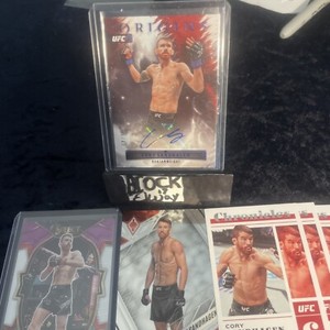 2023 UFC Chronicles Origins Cory Sandhagen Auto Blue 36/49 Plus Extras