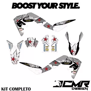 Kit Grafiche Adesivi APRILIA RXV SXV 450 - 550 Decalcomanie Complete 2007-2014 - Imagen 1 de 2