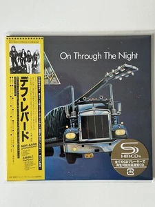 DEF LEPPARD ON THROUGH THE NIGHT JAPAN MINI LP SHM-CD LTD EDITION BRAND NEW - Bild 1 von 2