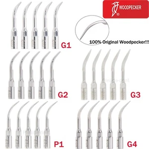 Woodpecker Dental Ultrasonic Piezo Scaler Perio Tips G1 G2 G3 G4 P1 Fit EMS - Picture 1 of 74