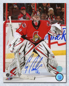 Craig Anderson Ottawa Senators Autographed Hockey 8x10 Photo