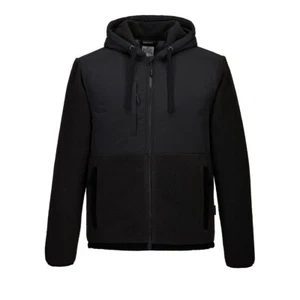 Chaqueta PORTWEST KX371 - KX3 Borg Fleece Paneles Reforzados con Cremallera Negra XL *** - Imagen 1 de 3