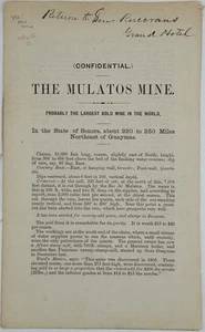 Confidential The Mulatos Mine caption title / 1st Edition 1880 - Picture 1 of 1