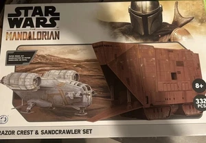 NEU Star Wars Mandalorianer 3D Puzzle Doppelpack - Razor Crest und Sandcrawler - Bild 1 von 5
