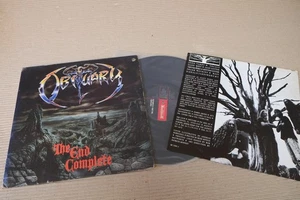 OBITUARY THE END COMPLETE 1992 KOREA VINYL LP w/INSERT JRPL-1049 - Picture 1 of 2