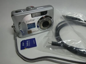 Vivitar Tested S388 5.0MP 3x Zoom AA Battery Digital Camera & 512MB SD Card - Picture 1 of 10