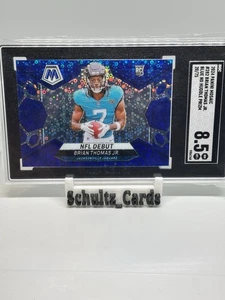 2024 Mosaic Brian Thomas NFL Debut Blue /75 Rookie SGC 8.5 Rookie RC Jaguars - Picture 1 of 2