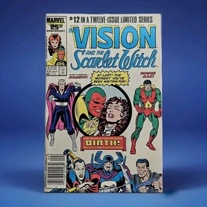 VISION AND THE SCARLET WITCH #12 1986 VF/NM *FREE SHIPPING ON ADDITIONAL COMICS* - Picture 1 of 4