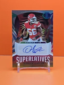 🔴⚪️🔴 2021 ILLUSIONS DERRICK JOHNSON #SU-27 SUPERLATIVES 78/99 CHIEFS 🔴⚪️🔴 - Picture 1 of 3