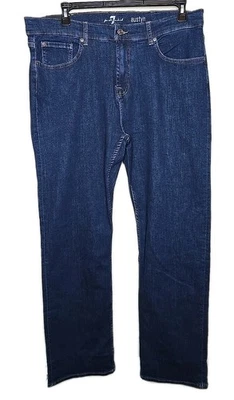 7 For All Mankind NWT Men's Austyn Relaxed Straight Leg Denim Jeans 36 New t22 - Image 1 of 4