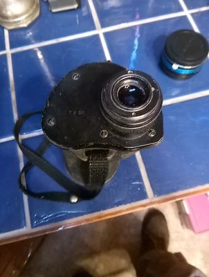 Vintage 7x50 Field Monocular Black  - Image 1 of 4