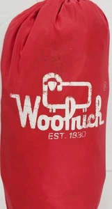 Woolrich Teton Windbreaker Rain Jacket Red Men Med Vented Packable Hood Vintage - Picture 1 of 15