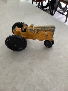Vintage ERTL Minneapolis Moline Tractor Diecast yellow made in USA - Picture 1 of 6