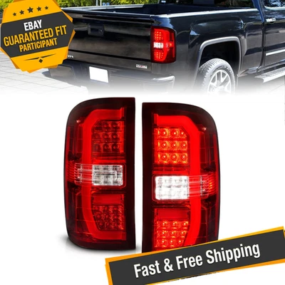 Lente secuencial ANZO 311466 cromada roja/clara para GMC Sierra 2500HD/3500HD 15-19 Foto 1 de 4