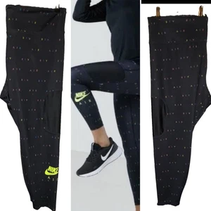 NIKE AIR DAMEN 7/8 LÄNGE HIGH RISE LEGGINGS 3X Größe 20-22 - Bild 1 von 9
