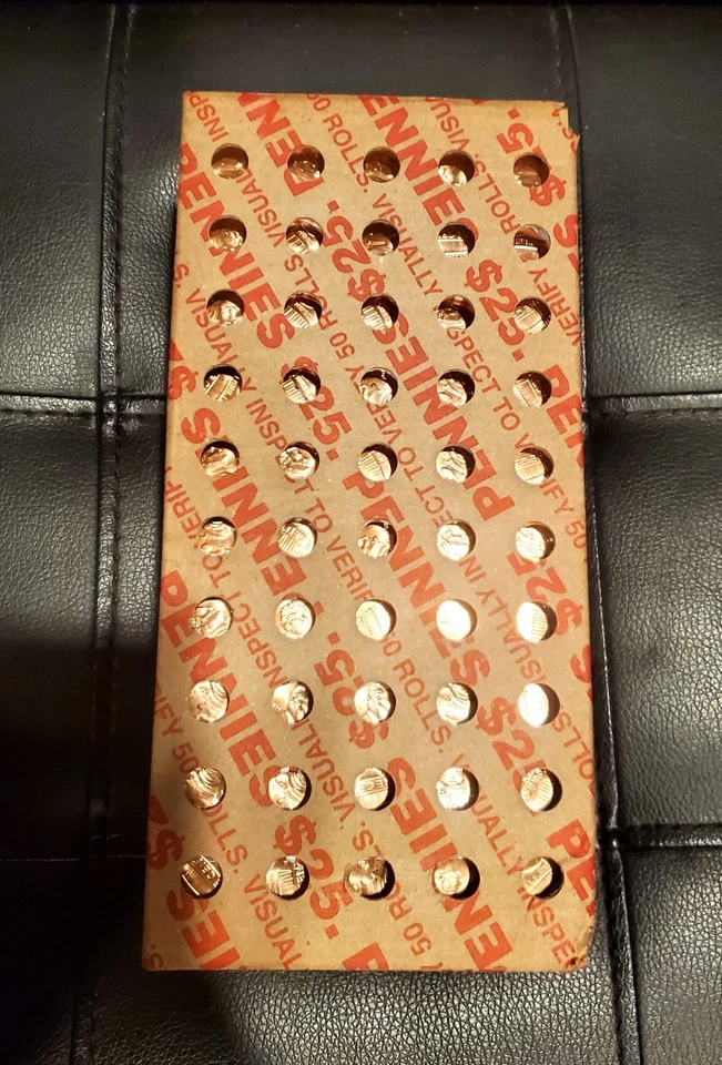 2025 P Lincoln Cent Penny Full Bank Sealed Box 50 Rolls HOT DEAL🔥FREE SHIP! - Image 1 of 1