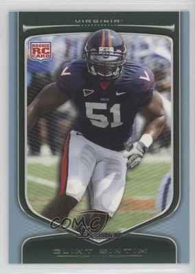 2009 Bowman Draft Picks Blue /199 Clint Sintim #130 Rookie RC - Image 1 of 2