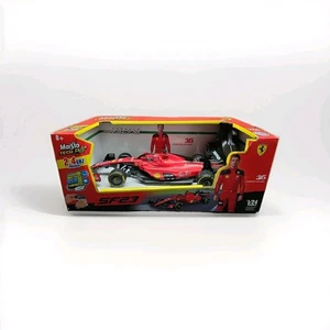 FERRARI SF-23 F1 W/DRIVER LECLERC 1/24 REMOTE CONTROL CAR MAISTO 82357 R/C Read! - Picture 1 of 2