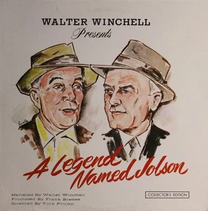 Walter Winchell Presents Al Jolson, A Legend Named Jolson, (LP, Album), M, 36770 - Picture 1 of 4