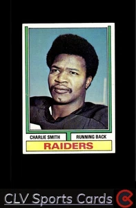 Charlie Smith Topps Set-Break Near Mint or Better Oakland Raiders CLV - Bild 1 von 2