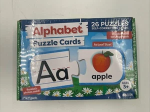 Alphabet Puzzle Games for Kindergarten - 26 Pairs Self-Correcting ABC Puzzle Alp - Picture 1 of 2